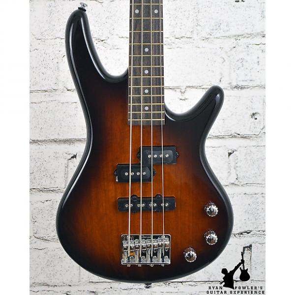Custom Ibanez GSRM20 Mikro Short-Scale Bass Guitar Brown Sunburst Rosewood Fretboard #1 image