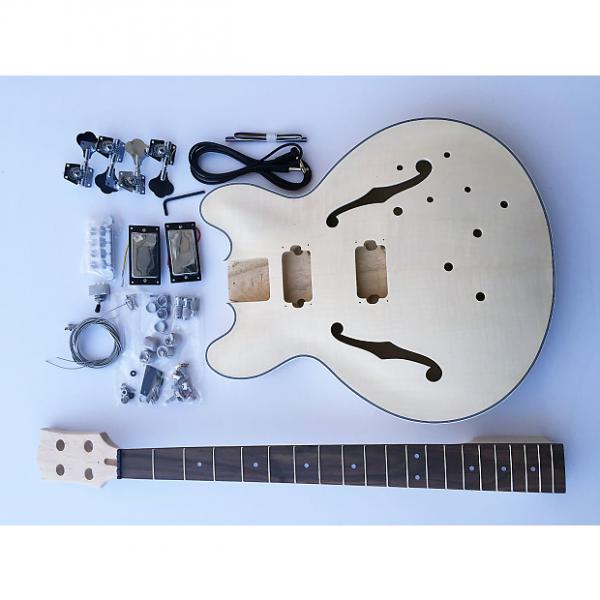 Custom DIY DIY Electric Bass Guitarit - Hollow Body Bass Build Your Own #1 image