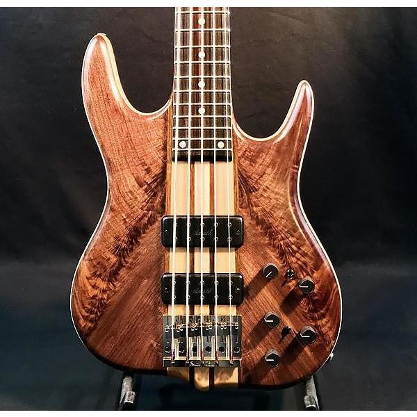 Custom Ken Smith BT5 Vintage Black Tiger 5-String Electric Bass #1 image