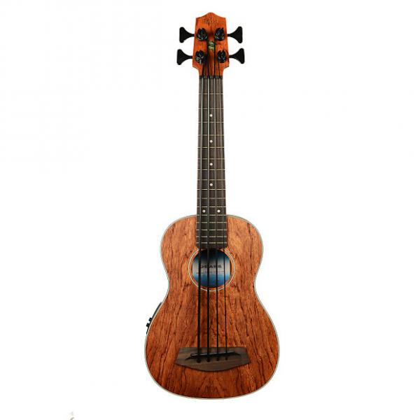 Custom Kala UBASS-BNGA-FS w/Bag Bubinga Acoustic-Electric Bass Guitar #1 image