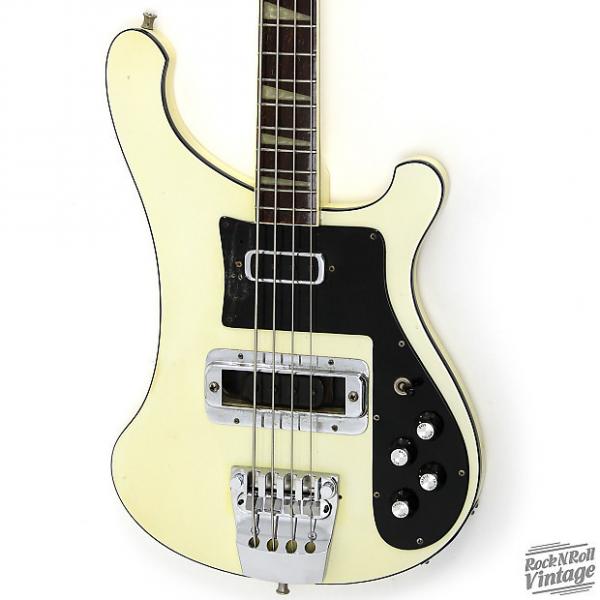 Custom 1976 Rickenbacker 4001 Bass White #1 image