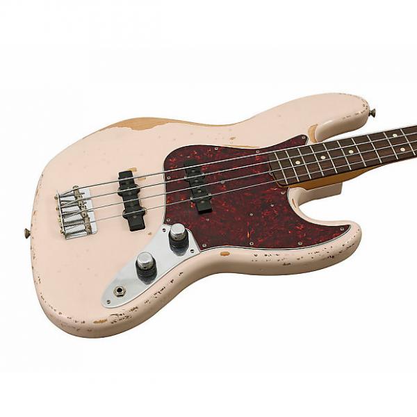 Custom Fender Flea Signature Roadworn Bass Shell Pink #1 image