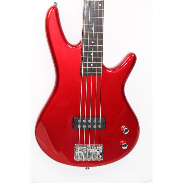 Custom Ibanez GSR105EX Gio Series 5 String Bass Guitar In An Incredible Candy Apple Finish &amp; Mahogany Body! #1 image