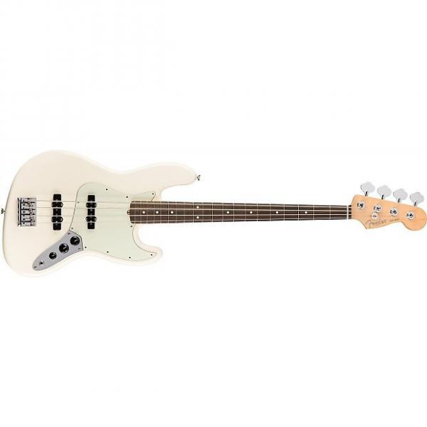 Custom Fender American Pro Jazz Bass - Rosewood Fingerboard - Olympic White #1 image