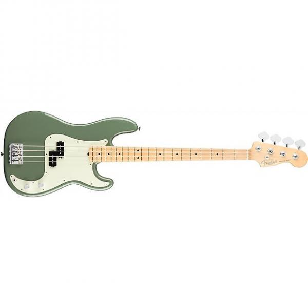 Custom Fender American Pro Precision Bass - Maple Fingerboard - Antique Olive #1 image