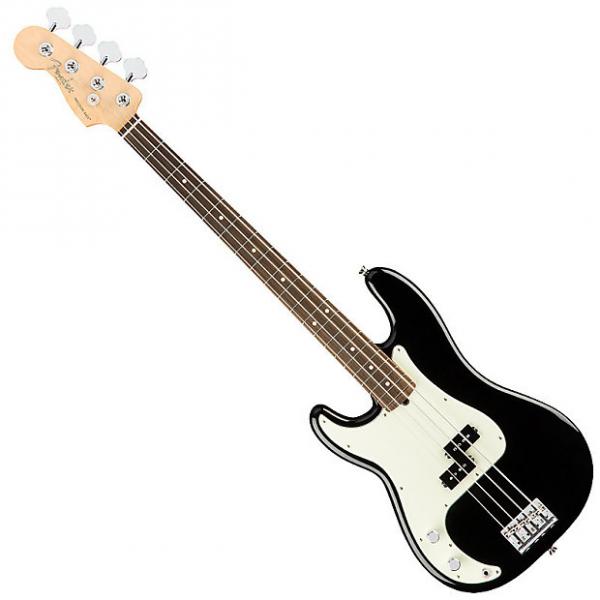 Custom Fender American Professional P Bass LH - Black #1 image