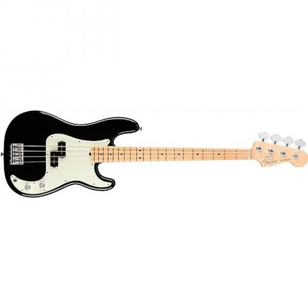 Custom Fender American Pro Precision Bass - Maple Fingerboard - Black #1 image