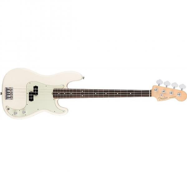 Custom Fender American Pro Precision Bass - Rosewood Fingerboard - Olympic White #1 image