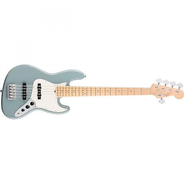 Custom Fender American Pro Jazz Bass V - Maple Fingerboard - Sonic Gray #1 image