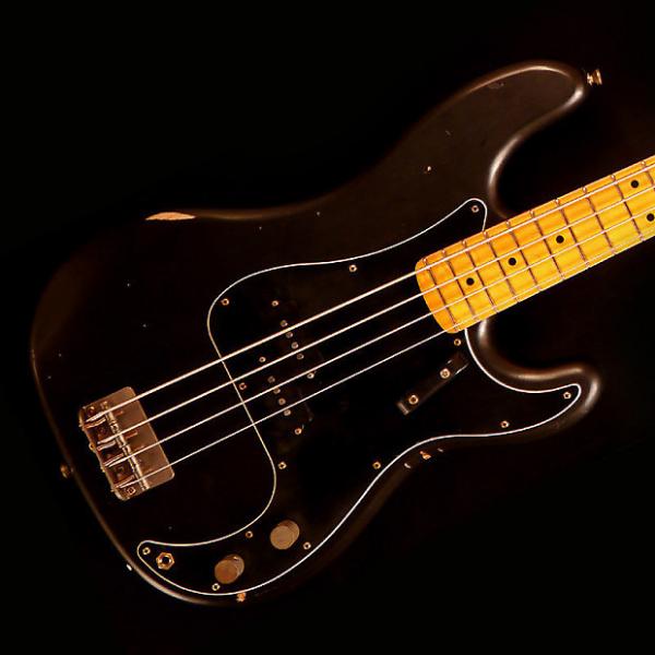 Custom Nash PB-57 Bass Guitar - Black - Nash PB-57 Bass Guitar - Black #1 image
