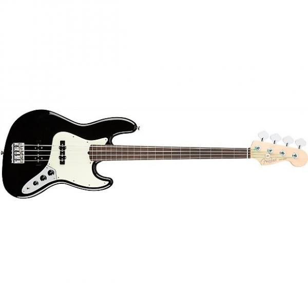 Custom Fender American Pro Jazz Bass Fretless - Rosewood Fingerboard - Black #1 image