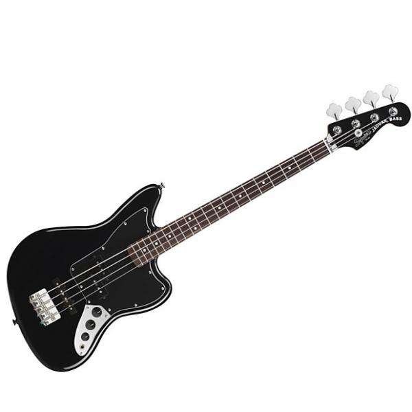 Custom Squier  Vintage Modified Jaguar Bass Special  Black #1 image