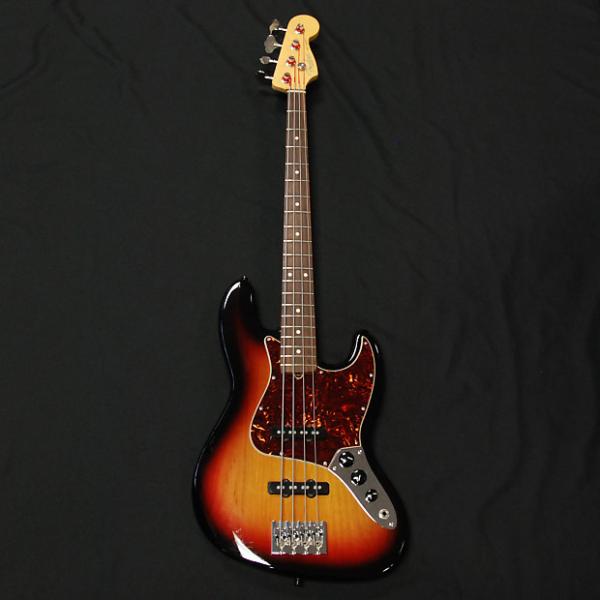 Custom Fender American Standard 2013 3 Tone Sunburst 4 String Jazz Bass #1 image
