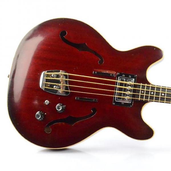 Custom 1973 GUILD Starfire I Electric Bass Guitar w/ Hard Case #26349 #1 image