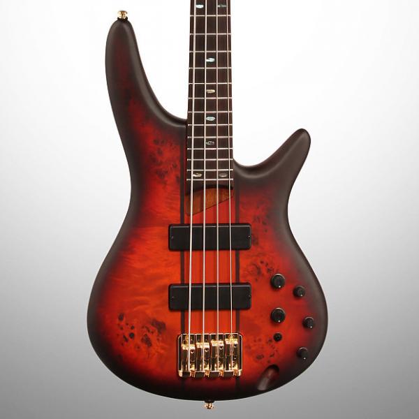 Custom Ibanez SR800 Electric Bass, Aged Whiskey Burst Flat #1 image