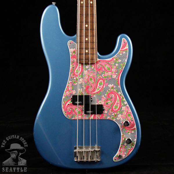 Custom Fender Standard Precision Fretless Bass Lake Placid Blue #1 image
