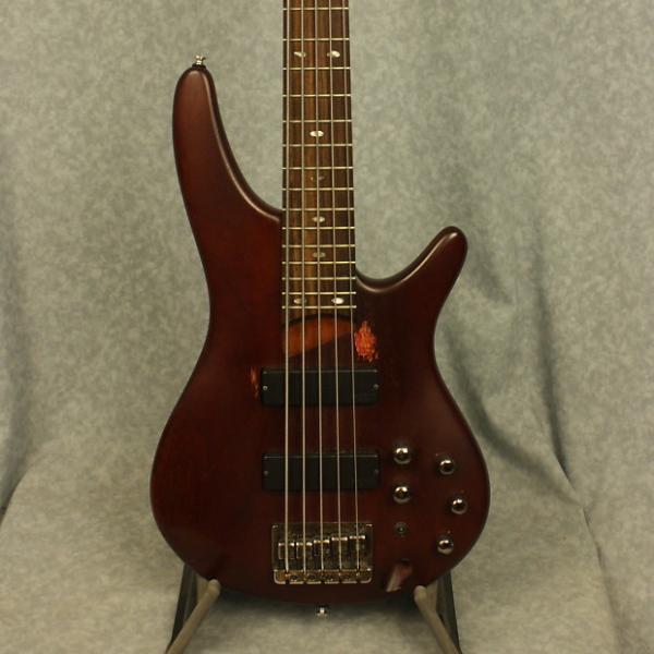 Custom Ibanez SR505 BM 5-String Electric Bass in Brown Mahogany #1 image