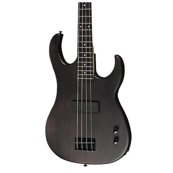 Custom Dean Zone XM Bass Guitar Transparent Black #1 image