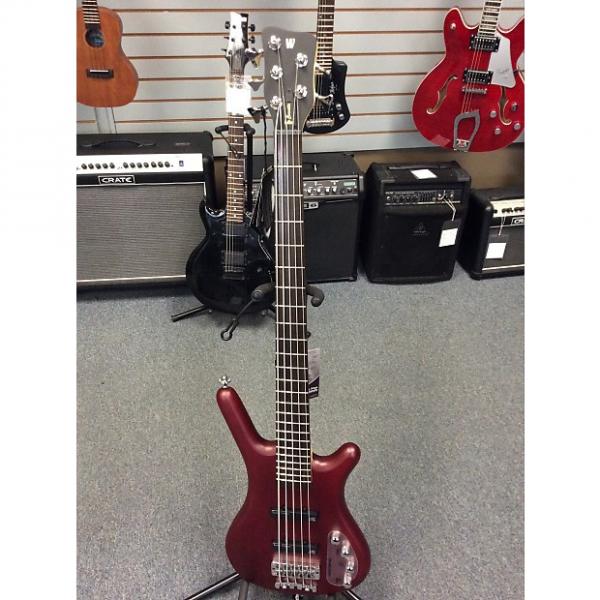 Custom Warwick Rock Bass 5 String 2016 Satin Red #1 image