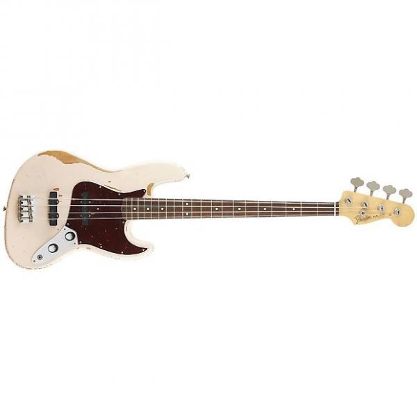 Custom Fender Signature Model FLEA Jazz Bass, Rosewood Fingerboard, Roadworn Shell Pink #1 image