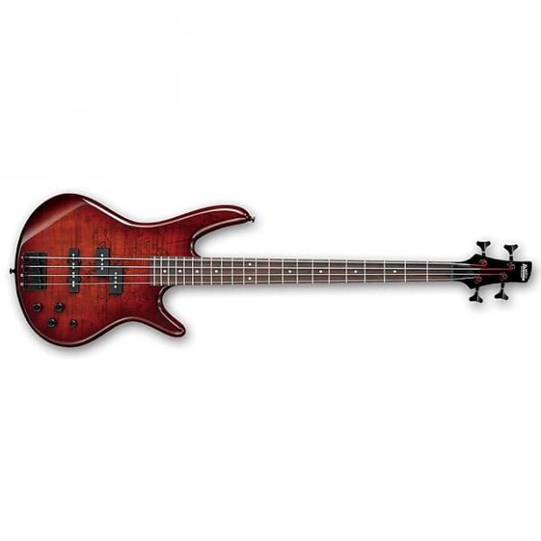 Custom Ibanez GSR200SM Electric Bass Guitar Charcoal Brown Burst #1 image