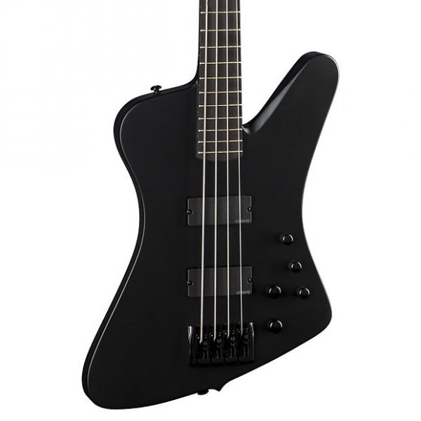 Custom Dean JE HYBRID PRO BKS John Entwistle Hybrid Pro Bass Guitar, Black Satin #1 image