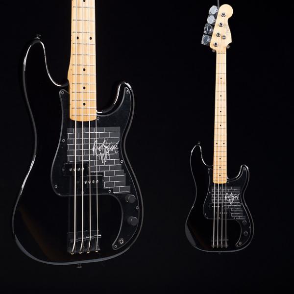 Custom Fender Roger Waters Precision Bass Black 9931 #1 image