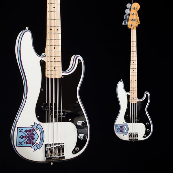 Custom Fender Steve Harris Precision Bass Olympic White 1221 #1 image