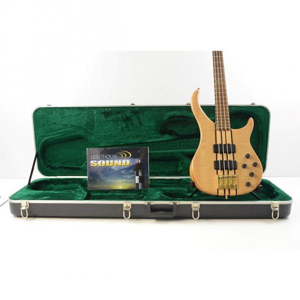 Custom Peavey Cirrus 4 String Electric Bass Guitar - Natural w/ OHSC #1 image