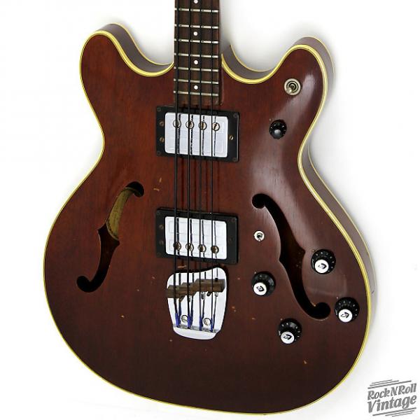 Custom 1973 Guild Starfire Bass Mahogany #1 image