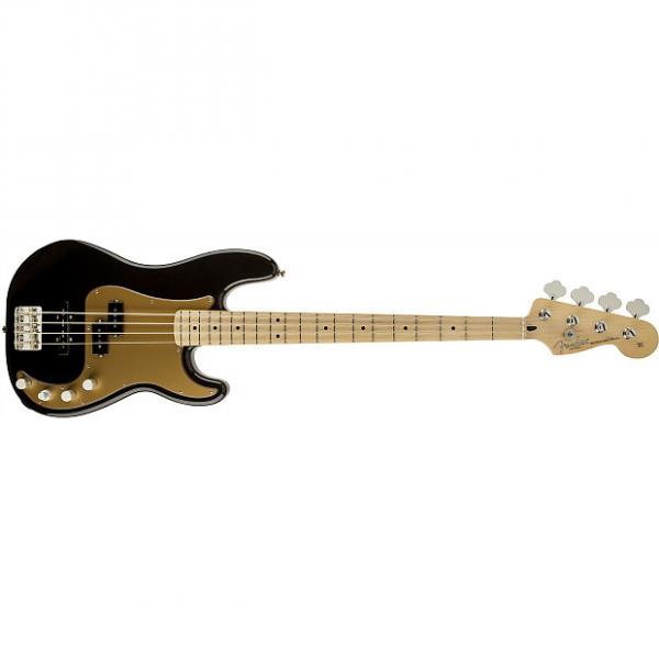 Custom Fender Deluxe Active P Basså¨ Special, Maple Fingerboard, Black 0135762306 #1 image