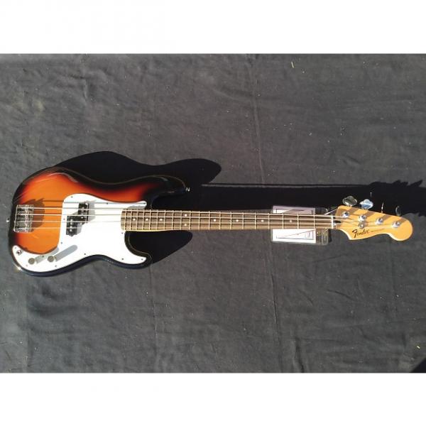 Custom Fender Standard P Bass Brown Sunburst Rosewood with Free Shipping #1 image