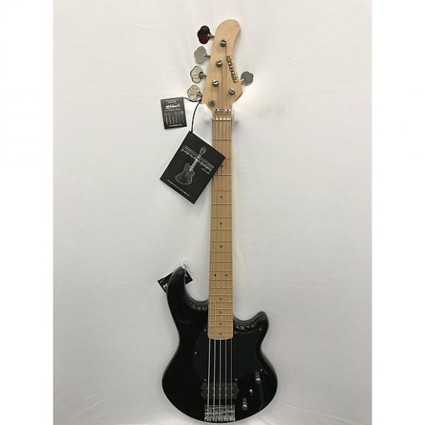 Custom Fernandes Atlas 5X  Electric Bass - Black #1 image