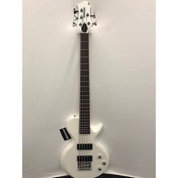Custom Fernandes Monterey 5 X Bass Guitar - Snow White #1 image