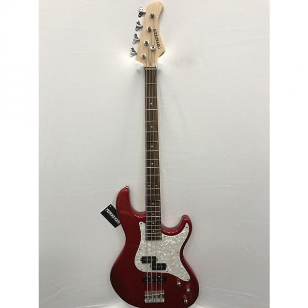 Custom Fernandes Retrospect 4 X Bass Guitar - Candy Apple Red #1 image