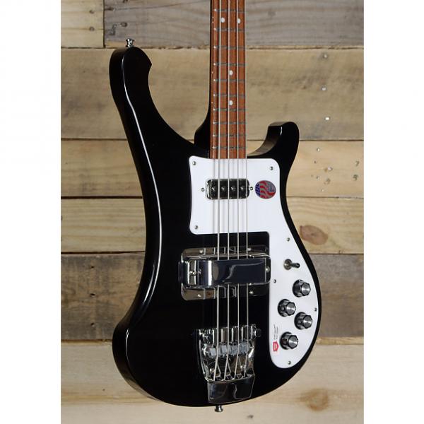 Custom Rickenbacker 4003S 4 String Electric Bass Jetglo Finish w/ Case *Special Sale Price Until 04-17-17* #1 image