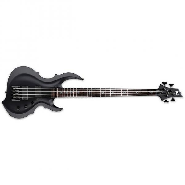 Custom ESP LTD TA-604 FRX Black Satin Tom Araya *NEW* Electric Bass Guitar TA604FRX TA-604-FRX #1 image