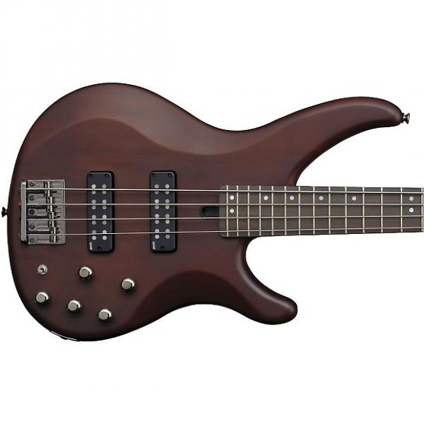 Custom Yamaha TRBX504 4-String Electric Bass - Translucent Brown #1 image