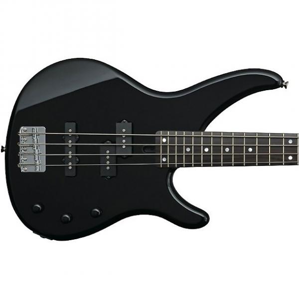 Custom Yamaha TRBX174 4-String Electric Bass - Black #1 image