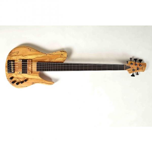 Custom JCR ST5 WJ 5-String Fretless Bass #1 image