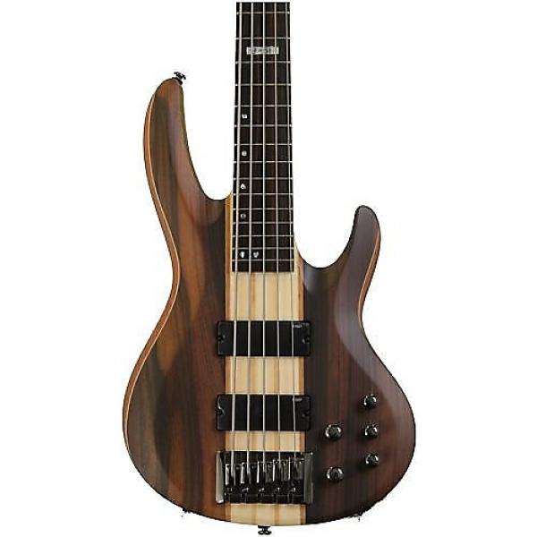 Custom LB5ENS 5-String Electric Bass Guitar, Satin Natural #1 image