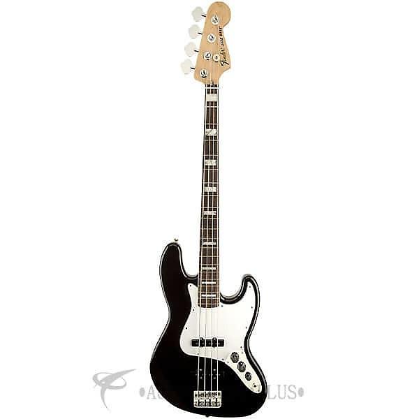 Custom Fender '70s Jazz Rosewood Fingerboard 4 Strings Electric Bass Guitar Black -132000306 - 717669559588 #1 image