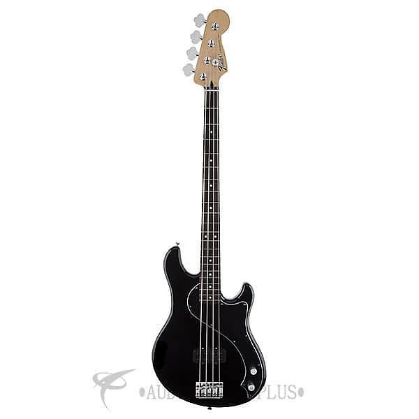 Custom Fender Standard Dimension Rosewood Fingerboard 4 String Electric Bass Guitar Black - 149600506 #1 image