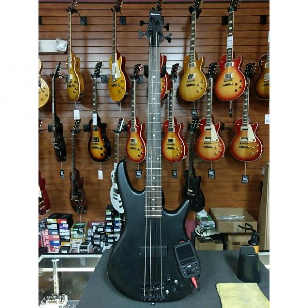 Custom SRKP4WK Electric Bass w/Mini Kaoss Pad 2, Weathered Black #1 image