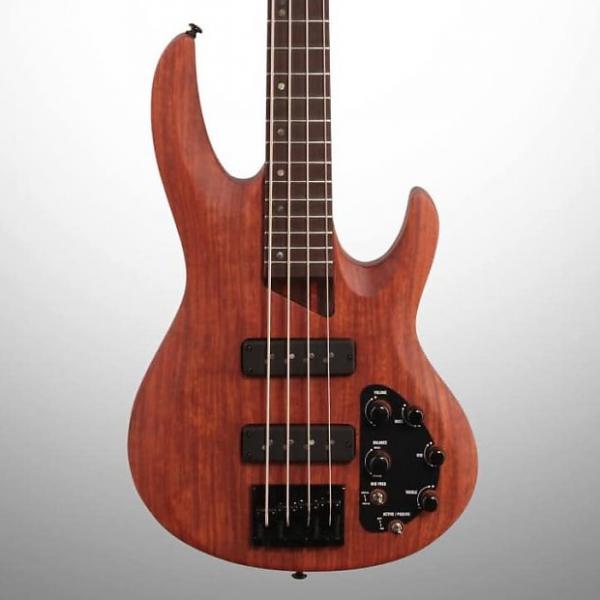 Custom ESP LTD B1004SE NS Electric Bass, Bubinga, Open Box #1 image