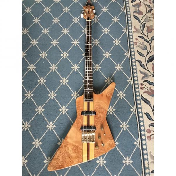 Custom Moonstone Exploder Bass circa 1982 Natural #1 image