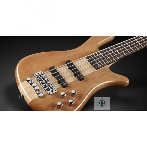 Custom Warwick RB Streamer NT 5 Natural, Alder, Fretted, Active 5 String Bass, Free Shipping #1 image