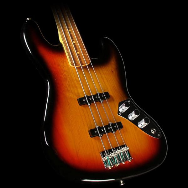 Custom Fender Artist Jaco Pastorious Jazz Bass Fretless 3-Tone Sunburst #1 image
