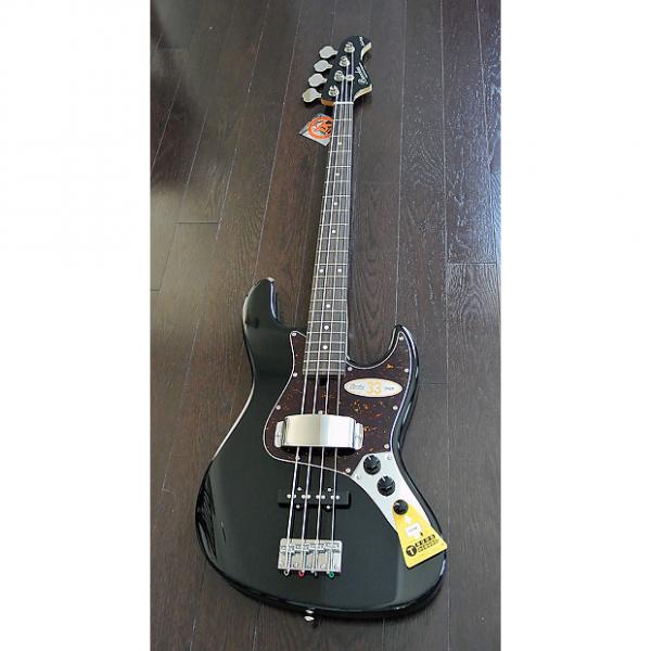 Custom Bacchus Global Series - WL-433 - 33&quot; Scale 4 String Bass - Black Finish #1 image