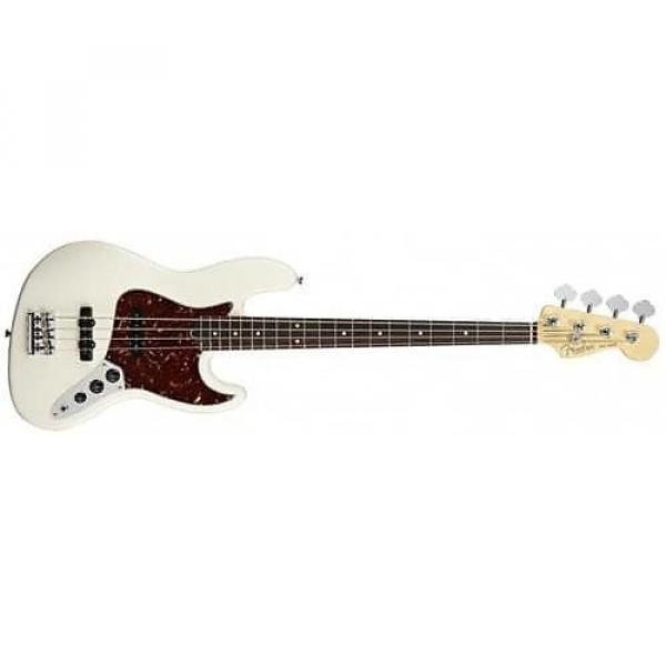 Custom Fender American Standard Jazz Bass, Olympic White, Rosewood #1 image
